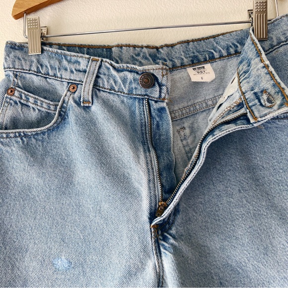 Vintage 90’s levis Womens 951 denim shorts longer length 29” - Picture 8 of 9